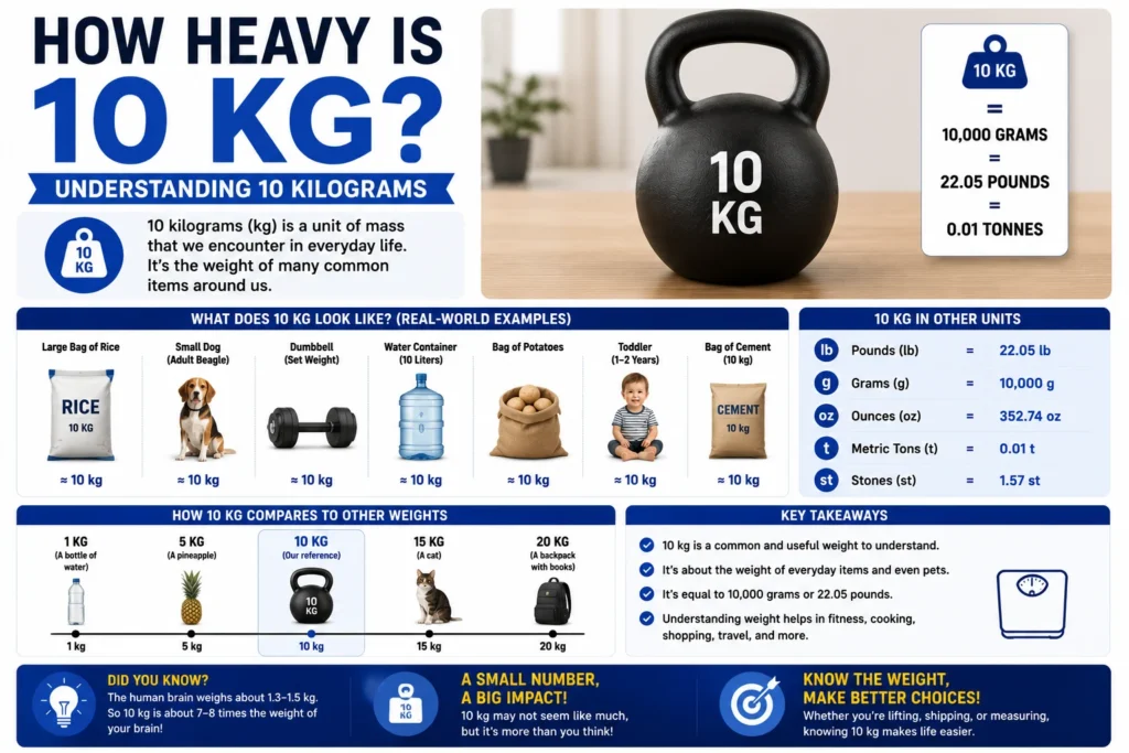 How Heavy Is 10 kg