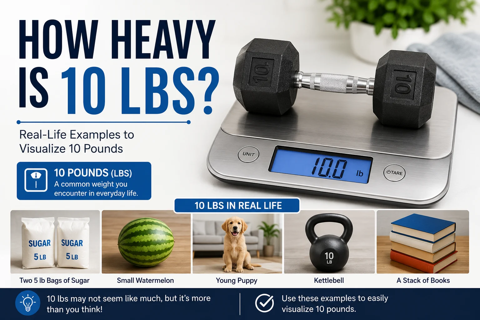 How Heavy Is 10 lbs