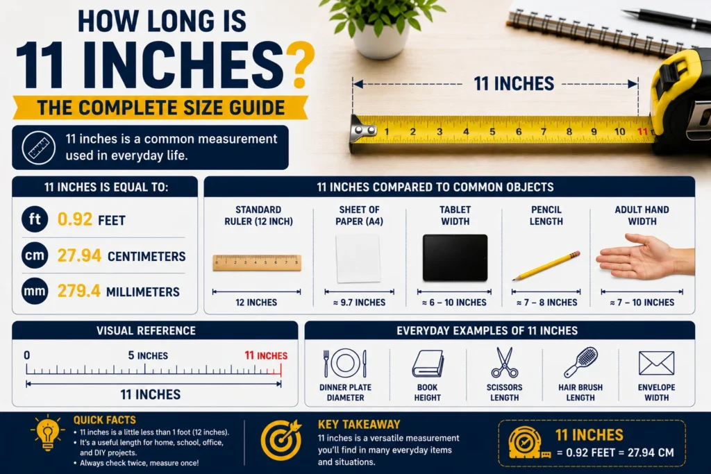 How Long Is 11 Inches