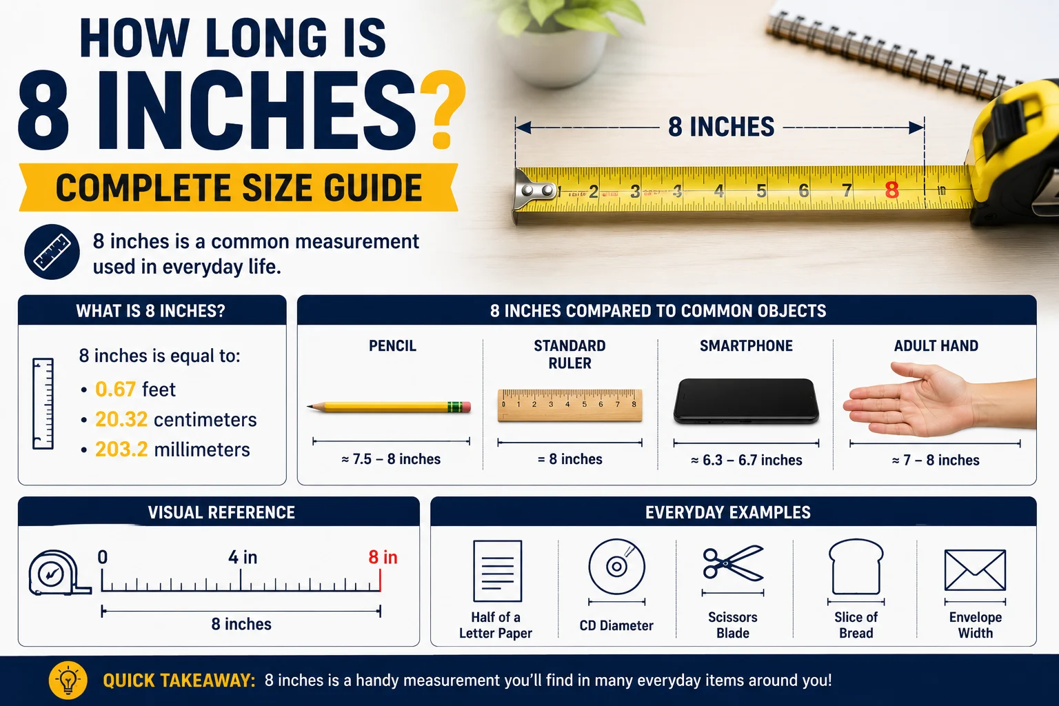 How Long Is 8 Inches