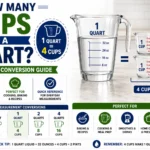 How Many Cups in a Quart