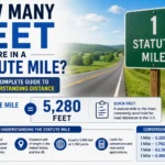 How Many Feet Are in a Statute Mile