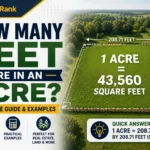 How Many Feet Are in an Acre