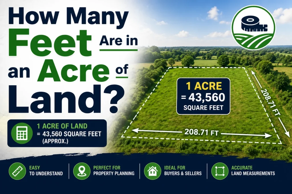 How Many Feet Are in an Acre of Land