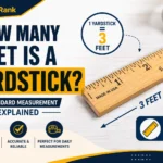 How Many Feet Is a Yardstick