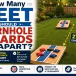 How Many Feet Should Cornhole Boards Be Apart