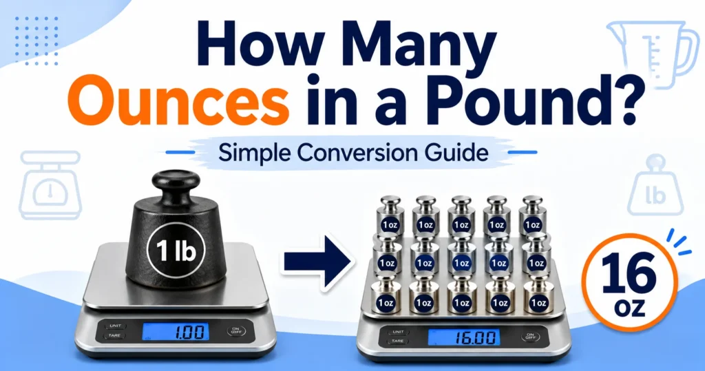 How Many Ounces in a Pound?