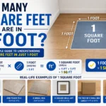 How Many Square Feet Are in 1 Foot