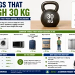 Things That Weigh 30 kg