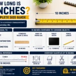 how long is 10 inches