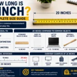how long is 20 inch