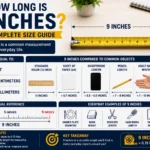 how long is 9 inches