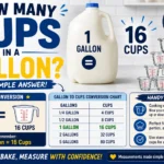 how many cups in a gallon