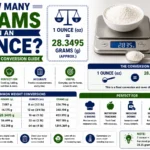how many grams in an ounce