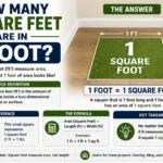 How Many Square Feet Are in 1 Foot