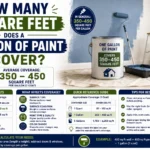 How Many Square Feet Does a Gallon of Paint Cover