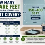 How Many Square Feet Does a Gallon of Paint Cover