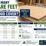 How Many Square Feet Does a Sheet of Plywood Cover