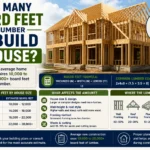 how many board feet of lumber to build a house