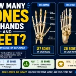 how many bones in hands and feet