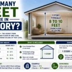 how many feet are in 1 story