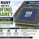 how many feet are in a roofing square