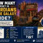 how many feet is guardians of the galaxy ride