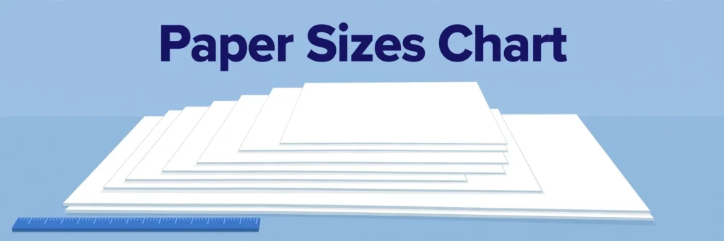 Paper Sizes Chart: Every US + ISO Size in Inches and mm (Letter, A4, Envelopes)